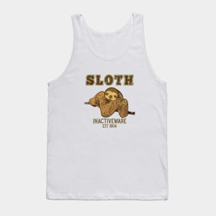 Funny sloth inactive wear Tank Top